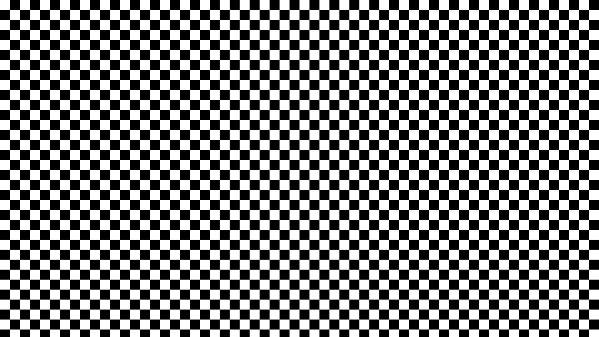 Checkerboard test pattern