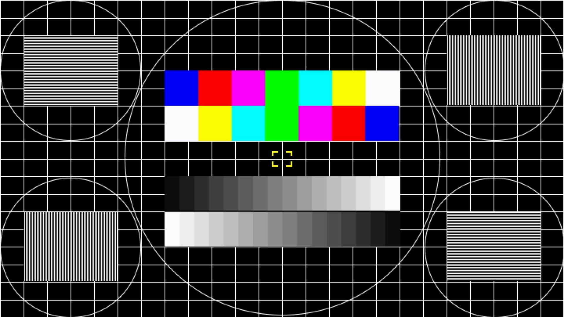 Grid 2 — focus & alignment test pattern