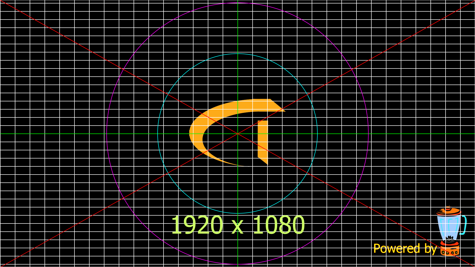 Grid 3 — raster alignment test pattern